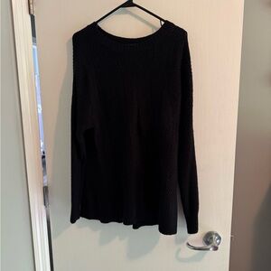 Sonoma Black Crew Neck Sweater